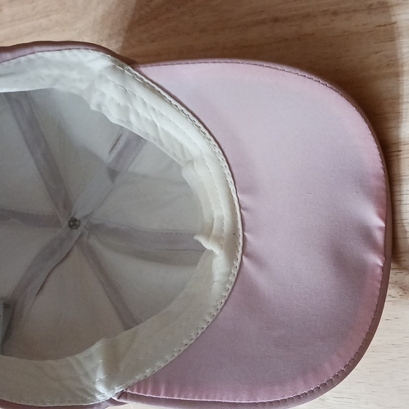 Charlotte Russe Pink Leather cap womens. Adjustable strap. Good Condition - Picture 3 of 3